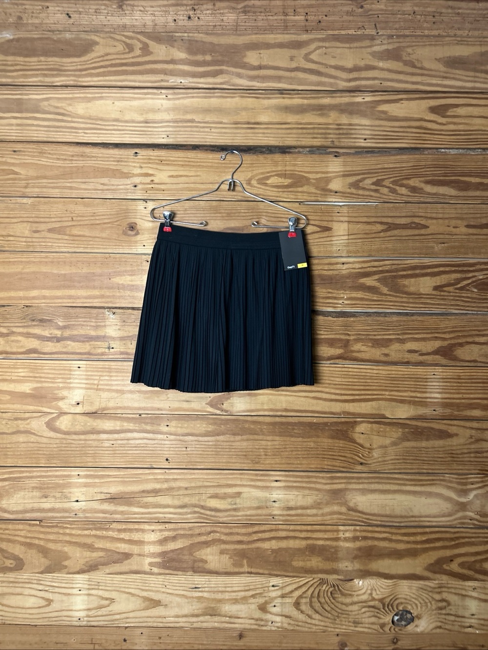 GAP Black Mini Pleated Skirt